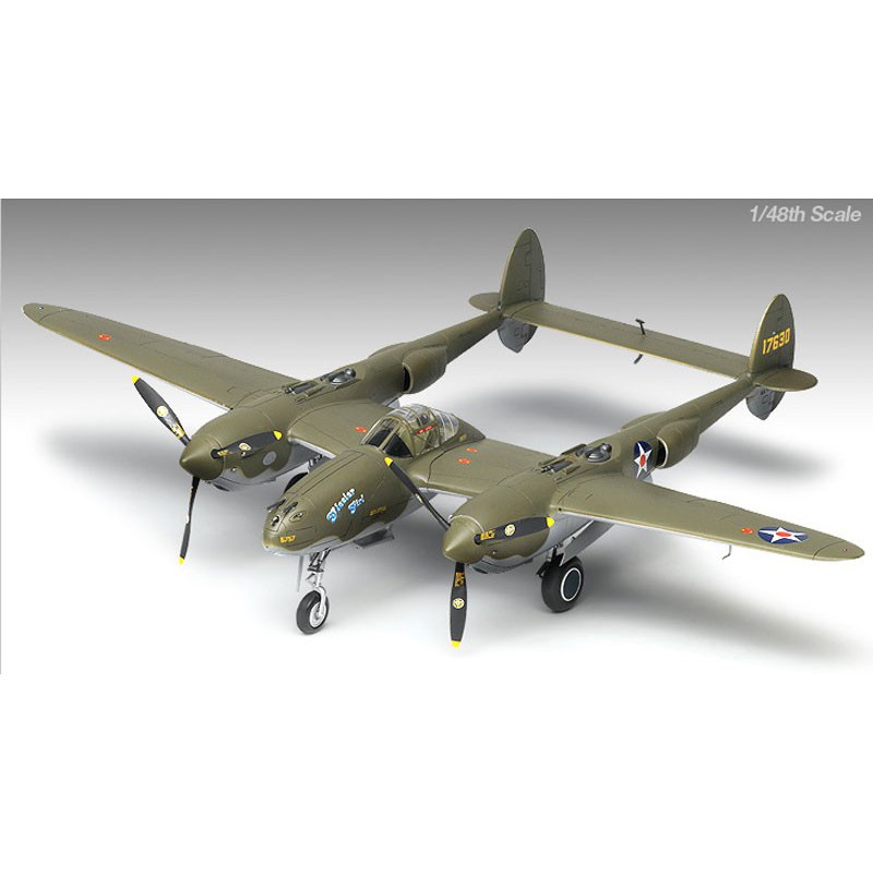 P-38F Plastikebene Modell Beleuchtung Gletscher Mädchen 1/48 | Scientific-MHD P-38F Plastikebene Modell Beleuchtung Gletscher Mädchen 1/48 | Scientific-MHD