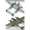 P-38F Plastikebene Modell Beleuchtung Gletscher Mädchen 1/48 | Scientific-MHD P-38F Plastikebene Modell Beleuchtung Gletscher Mädchen 1/48 | Scientific-MHD