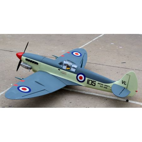 Seafire 120 ARF Radio -kontrolliertes Wärmeflugzeug + Elektrischer Rückzug Zug Seafire 120 ARF Radio -kontrolliertes Wärmeflugzeug + Elektrischer Rückzug Zug