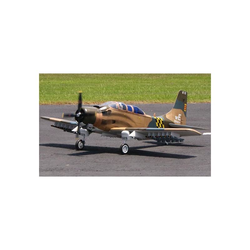 Skyraider 35-60cc Camo ARF Radio-kontrolliertes thermisches Flugzeug