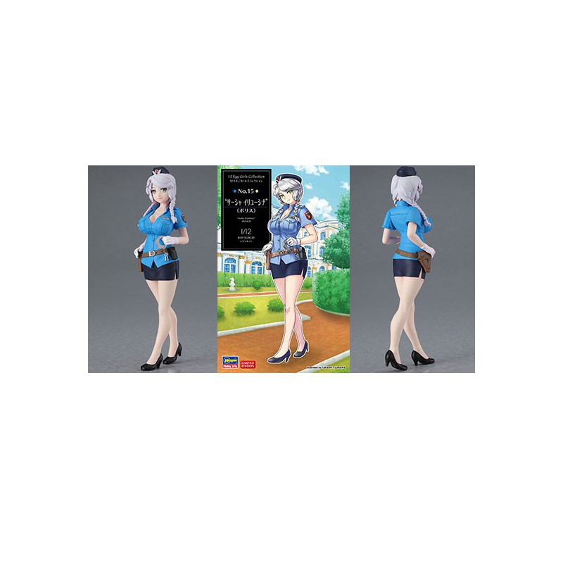 Sasha Plastikmotorradmodell 1/12 Polizei 1/12 | Scientific-MHD