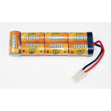 NIMH-Batterie für Radio-kontrollierte Gerätepack 8.4V/EP-4000SC Tamiya | Scientific-MHD NIMH-Batterie für Radio-kontrollierte Gerätepack 8.4V/EP-4000SC Tamiya | Scientific-MHD