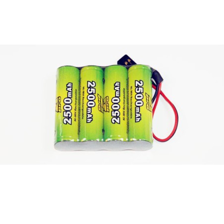 NIMH-Batterie für radiogesteuerte Gerätepakete RX S 4.8V/AP-2500AA Futaba | Scientific-MHD NIMH-Batterie für radiogesteuerte Gerätepakete RX S 4.8V/AP-2500AA Futaba | Scientific-MHD