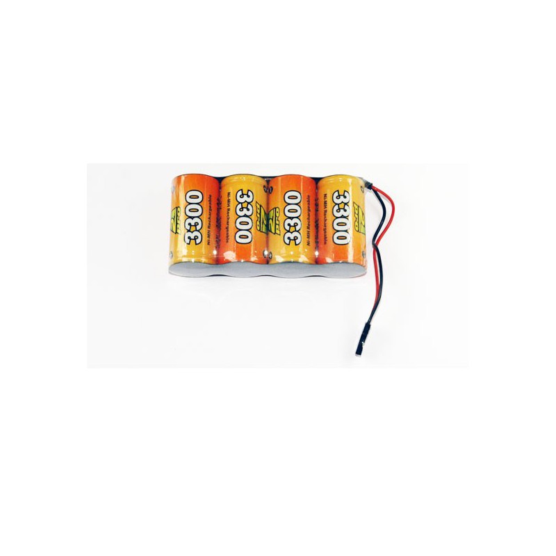 NIMH-Batterie für Funkgesteuerte Gerätepakete RX S 4,8 V/AP-3300UV JR | Scientific-MHD