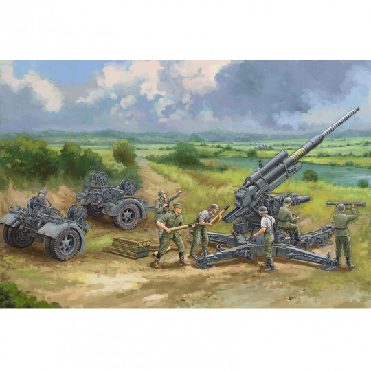 Deutsches Kunststofftankmodell 8.8cm Flak 36/37 1:35 Deutsches...