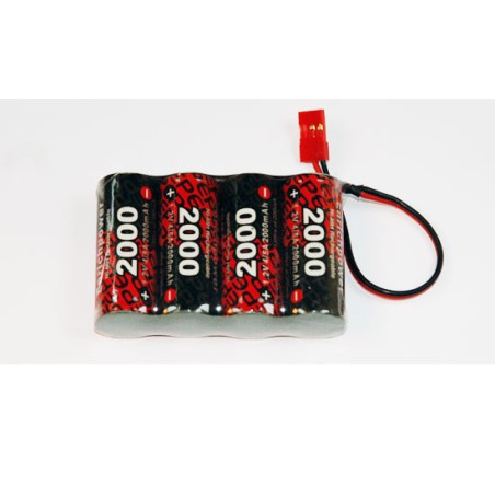 NIMH-Akku für radiogesteuerte Gerätepackungen RX S 4,8 V/EP-2000UV JR | Scientific-MHD NIMH-Akku für radiogesteuerte Gerätepackungen RX S 4,8 V/EP-2000UV JR | Scientific-MHD
