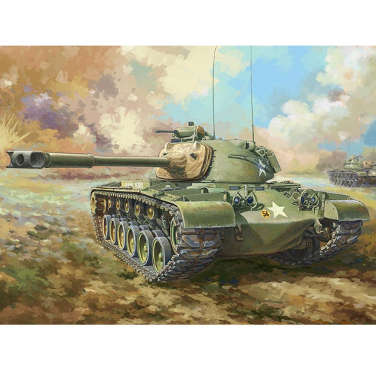 US-Panzer Plastikmodell M48 PATTON 1:35 US-Panzer Plastikmodell M48...