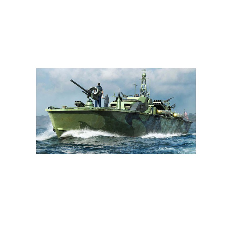 Elco 80 'Plastikboot Modell Torpedo Boot spät 1/48 | Scientific-MHD