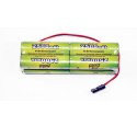 NIMH-Batterie für Funkgesteuerte Gerätepakete TX B 9.6V/AP-2500 JR Servo-Typ | Scientific-MHD NIMH-Batterie für Funkgesteuerte Gerätepakete TX B 9.6V/AP-2500 JR Servo-Typ | Scientific-MHD