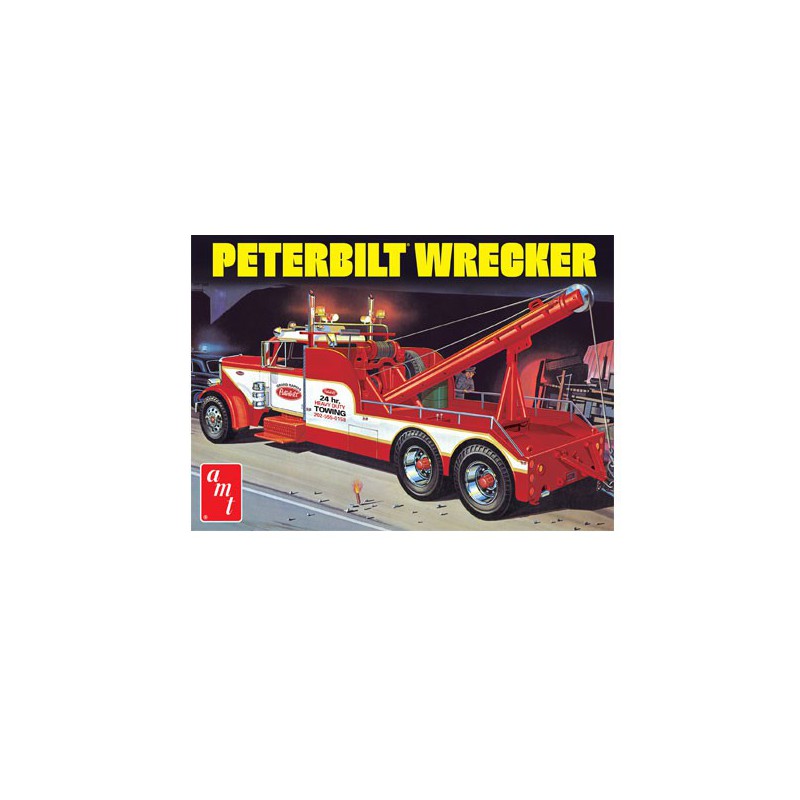 Peterbilt 359 Wrecker 1/25 Plastik -LKW -Modell | Scientific-MHD