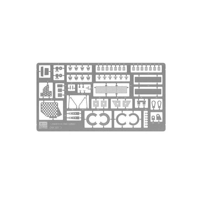 Kunststoffauto-Modell der Fotoschnitte starten HC38 | Scientific-MHD