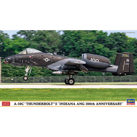 Plastikmodell des Flugzeugs A-10C Thunderbolt II "Indiana State Air Force 100th Anniversary" 1:72 Plastikmodell des Flugzeugs...
