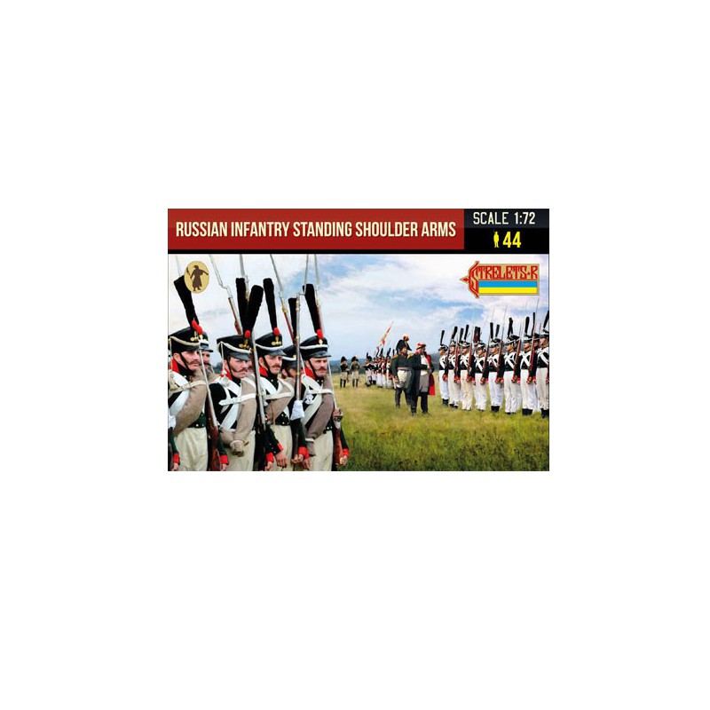 Russische Infanterie stehend Schulterarme 1/72 Figur | Scientific-MHD Russische Infanterie stehend Schulterarme 1/72 Figur | Scientific-MHD