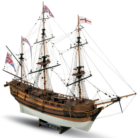 Schiff statisch H.M.S. Beagle