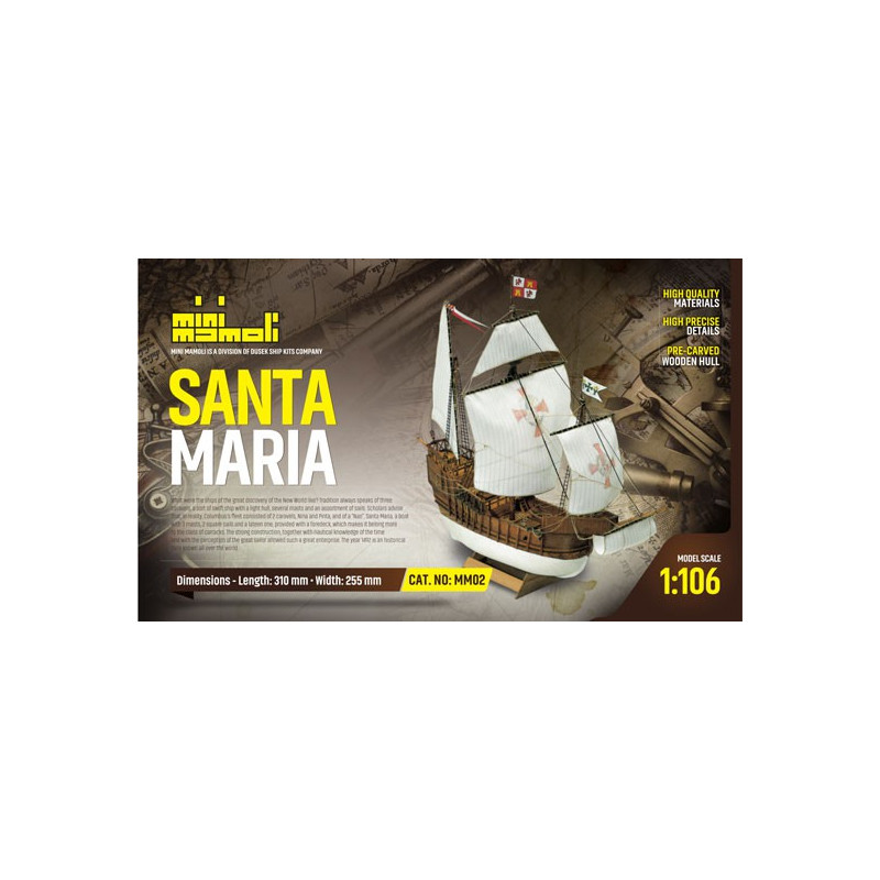 Santa Maria statisches Boot | Scientific-MHD
