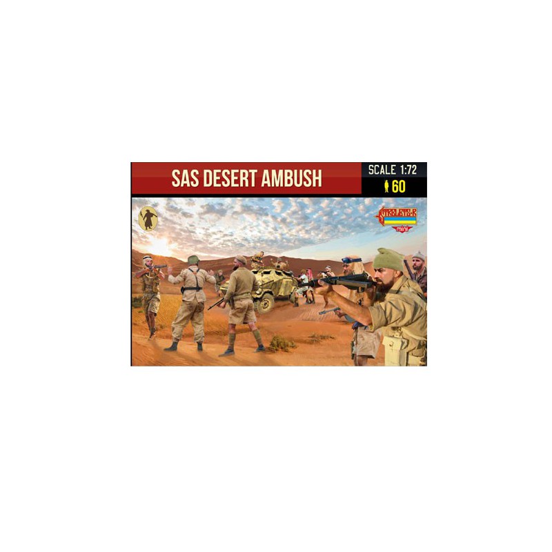 SAS Desert Hinterhalt 1/72 Figur | Scientific-MHD