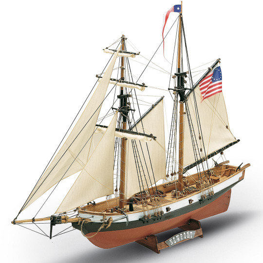 Newport 1/57 Statisches Boot