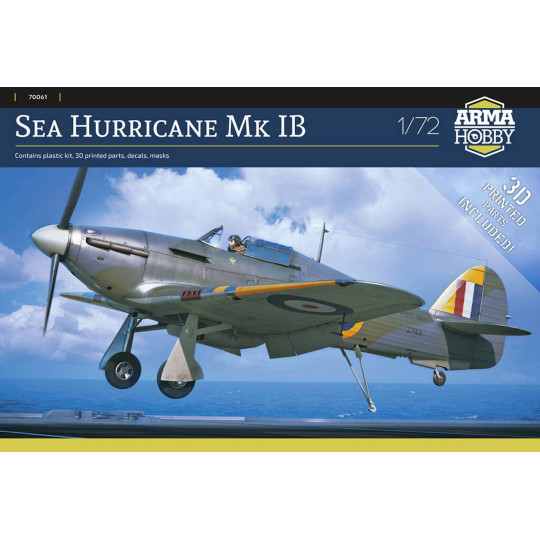 Plastikmodellflugzeug Sea Hurricane Mk Ib 1:72 Plastikmodellflugzeug Sea...
