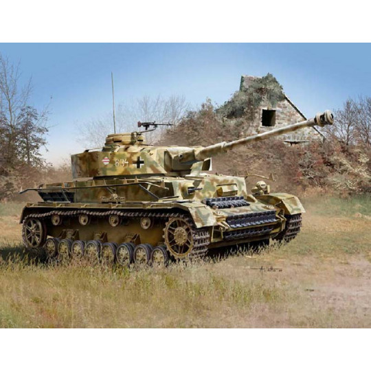 Plastikmodell eines Panzers...