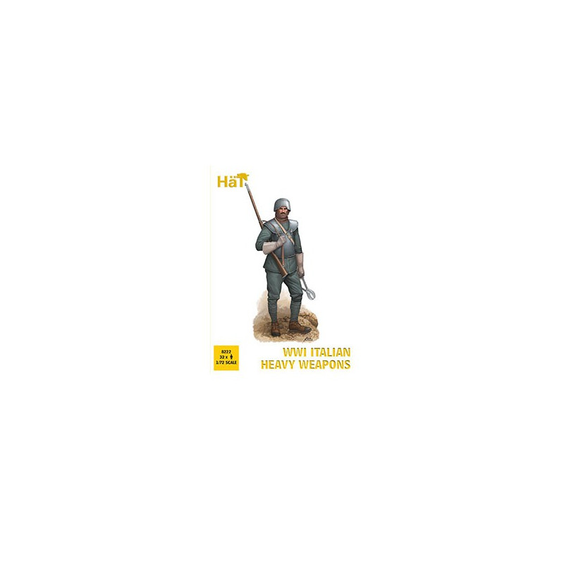 Figur in der Ersten Weltkrieg italienische schwere Waffen 1/72 | Scientific-MHD
