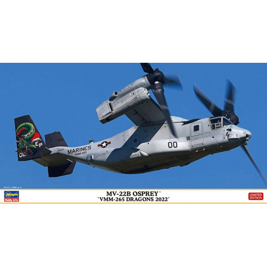 Modell des MV-22 Osprey...