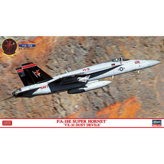 Plastikmodellflugzeug F/A-18E Super Hornet 'VX-31 Dust Devils' 1:72 Plastikmodellflugzeug...