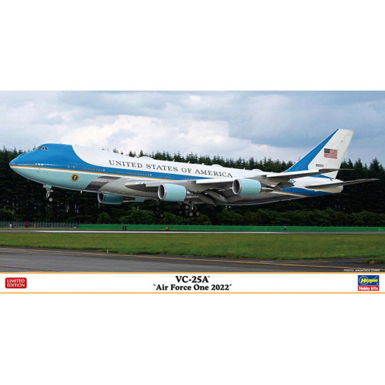 Plastikmodell des Flugzeugs VC-25A "Air Force One 2022" 1:200 Plastikmodell des Flugzeugs...