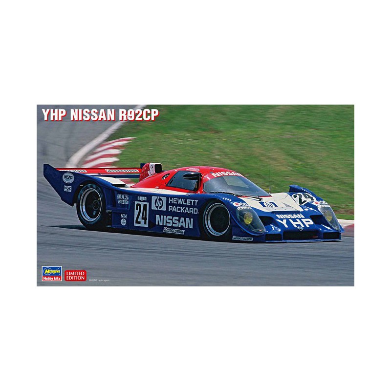 Kunststoffauto -Modell YHP Nissan R92CP 1/24 | Scientific-MHD