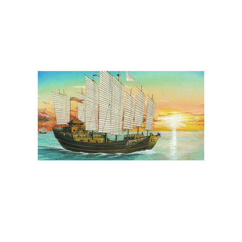 Plastikboot Modell 1/72 Chinesischer Müll | Scientific-MHD