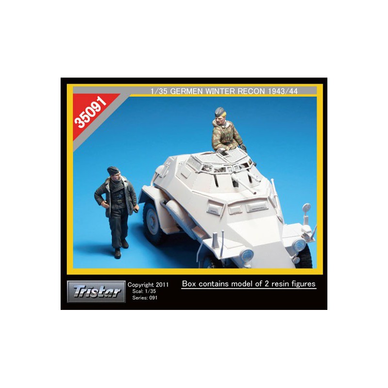 Kunststofftankmodell Wintererkennung 43/44 1/35 | Scientific-MHD