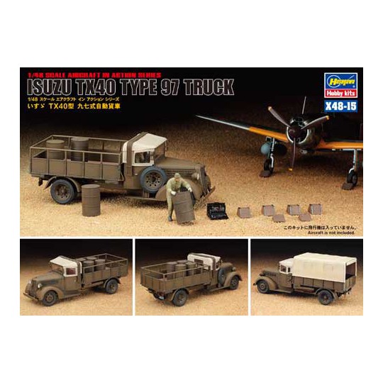 Kunststoff -LKW -Modell Isuzu TX40 Typ 97 LKW 1/48 | Scientific-MHD