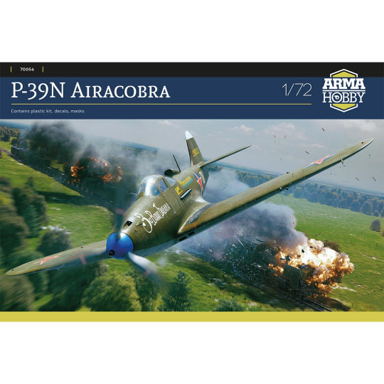 Modell des Flugzeugs P-39N...