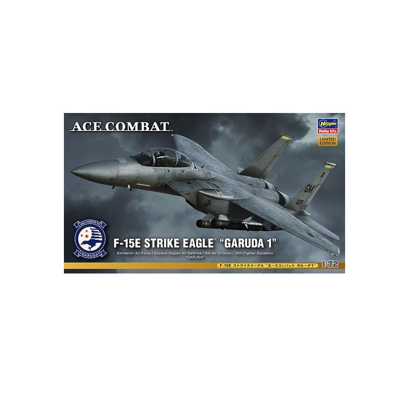 F-15E Kunststoffebene Modell Ace Combat Garuda 1 1/72 | Scientific-MHD