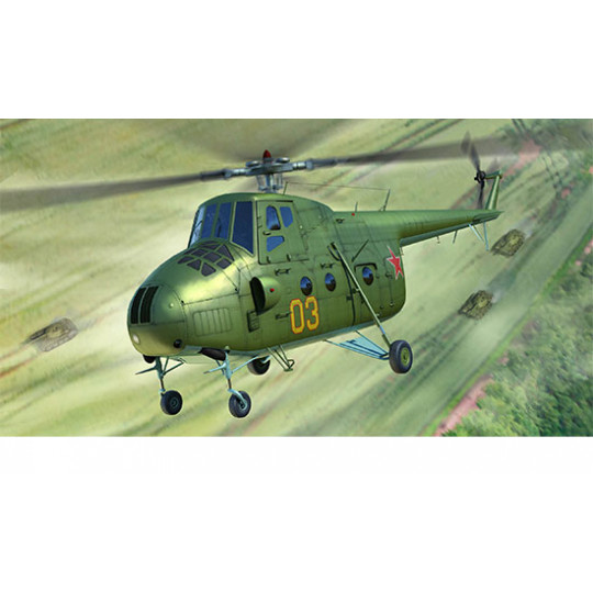 Mi-4 Hound 1/48 Plastikhubschraubermodell Mi-4 Hound 1/48...