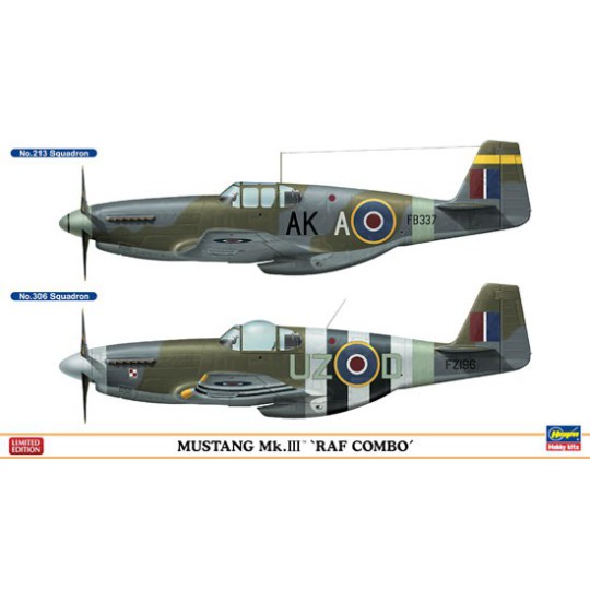 Plastikflugzeugmodell Combo Mustang Mk.iii Raf 1/72 Plastikflugzeugmodell Combo Mustang Mk.iii Raf 1/72 | Scientific-MHD
