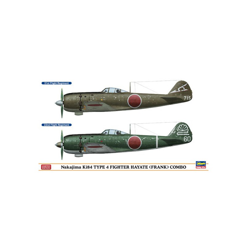 Kunststoffebene Modell Combo Ki84 Typ 4 1/72 | Scientific-MHD