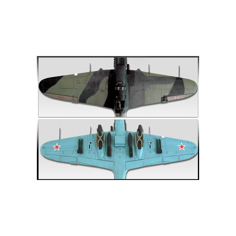 Kunststoffebene Modell IL-2M & Panther d 1/72 | Scientific-MHD Kunststoffebene Modell IL-2M & Panther d 1/72 | Scientific-MHD