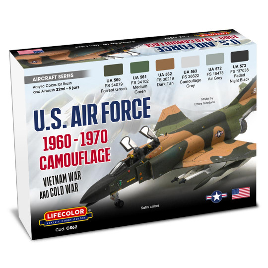Acrylfarbe Set US Air Force...