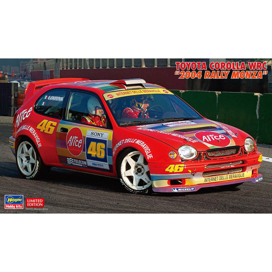 Plastikmodell des Toyota Corolla WRC "Monza Rallye 2004" 1:24 Plastikmodell des Toyota...
