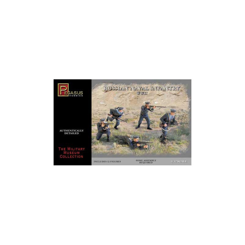 Russische Marine -Infanterie -Figur 1/32 | Scientific-MHD