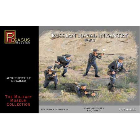 Russische Marine -Infanterie -Figur 1/32 | Scientific-MHD