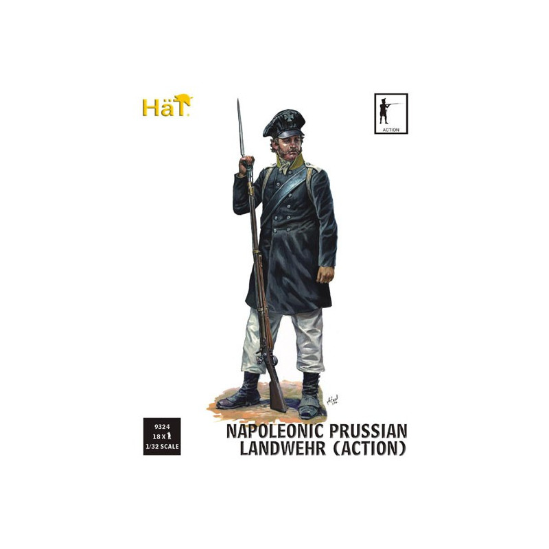 Preußische Figur in 1/32 Aktion | Scientific-MHD