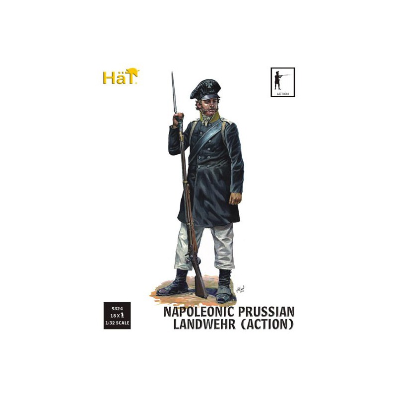 Preußische Figur in 1/32 Aktion | Scientific-MHD