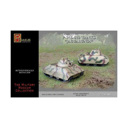 Kunststofftankmodell Deutsch E Tank Jaguarundi1/72 | Scientific-MHD