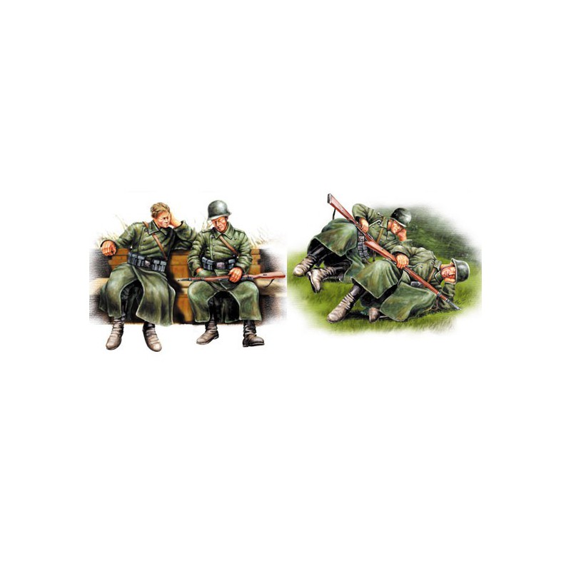 Deutsche Infanterie-Takant Figurin in Ruhe 1/35 | Scientific-MHD