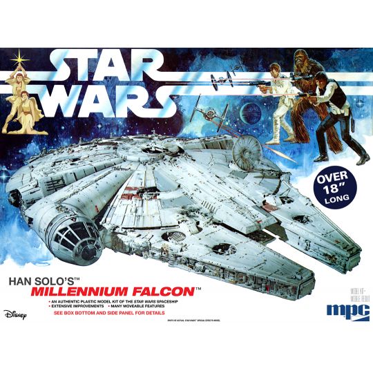 Star Wars Millenium Falcon 1/72 Plastic Science -Fiction -Modell Star Wars Millenium Falcon 1/72 Plastic Science -Fiction -Modell