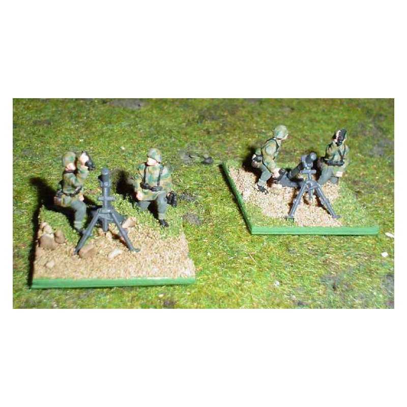 Plastiktankmodell mit allen Mörtelmörser. 1/72 | Scientific-MHD