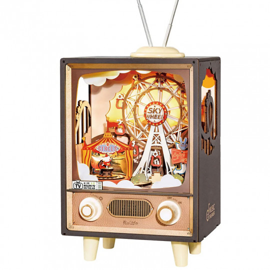 Mechanisches 3D-Zwischenpuzzle für Modell Das Musik- und Animationsfernsehen Mechanisches...