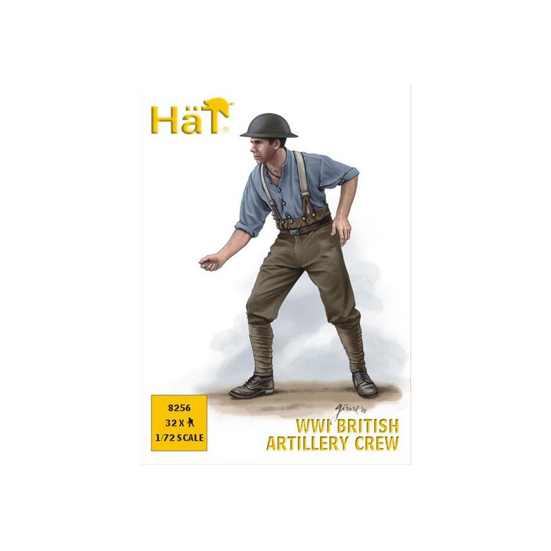 Englische Artillerie -Figur im Zweiten Weltkrieg 1/72 | Scientific-MHD