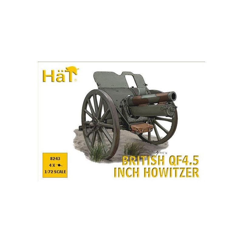 Canon -Figur qf4.5 Zoll Hauböhrchen 1/72 | Scientific-MHD